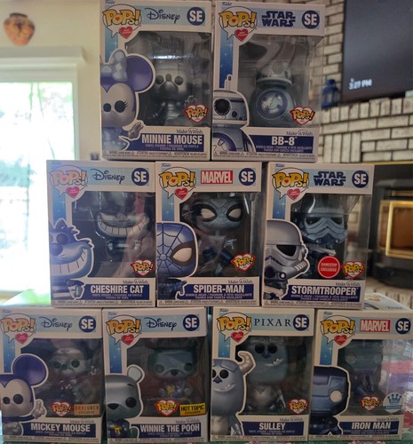 Funko pops disney - disney, make-a-wish