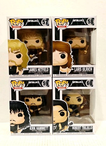 Metallica funko pop set - funko,