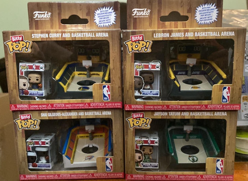 Nba funko bitty pop set - nba,