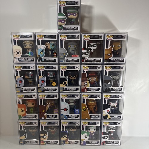 Batman funko pops complete - batman,