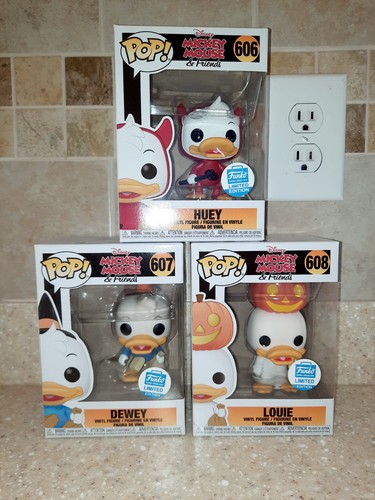 Huey dewey louie halloween - louie,