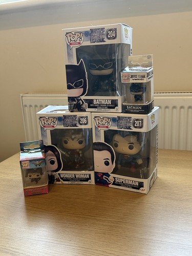 Justice league funko pops set - justice,