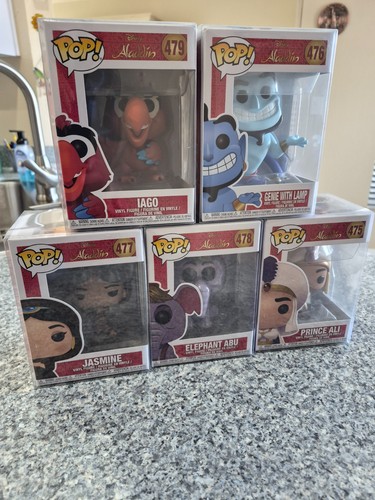 Funko pop aladdin complete set - complete,