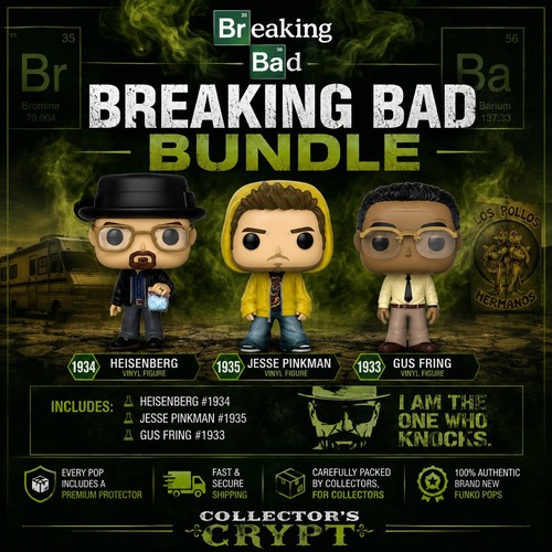 Funko pop breaking - -, (set